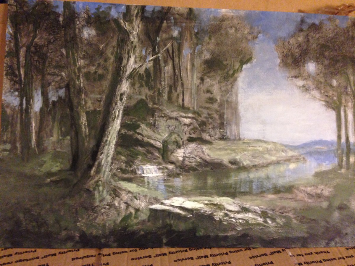 Incomplete landscape