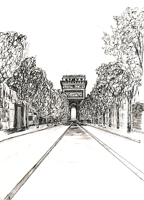 Creating 3D on 2D surface