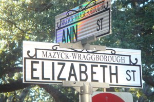 Streets in Charleston