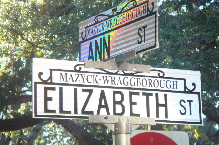 Streets in Charleston